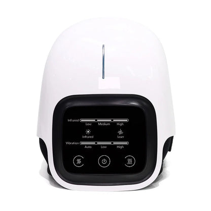 ThermaKnee touch panel with warmth, light and vibration controls